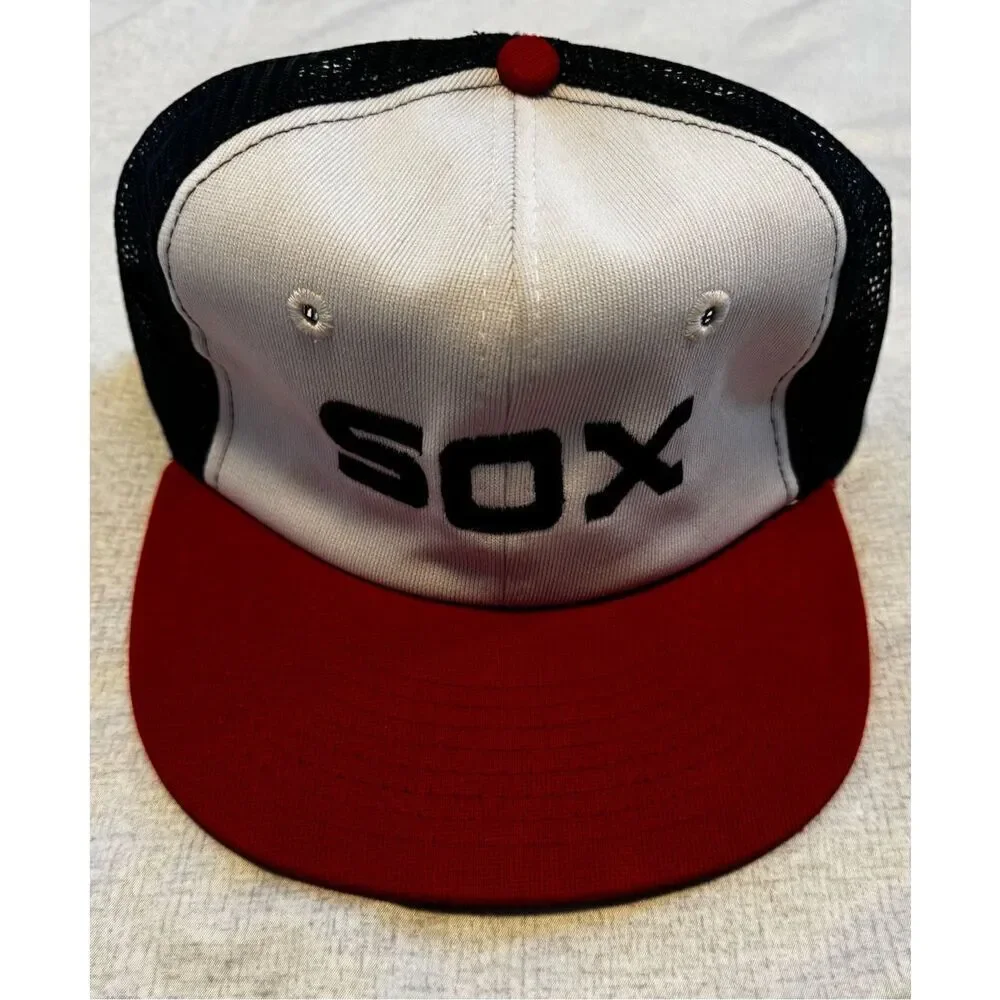 Chicago White Sox Twins Boston Snapback Mesh Trucker Hat New